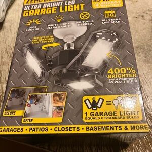 Ultra Bright LED Garage Light - White